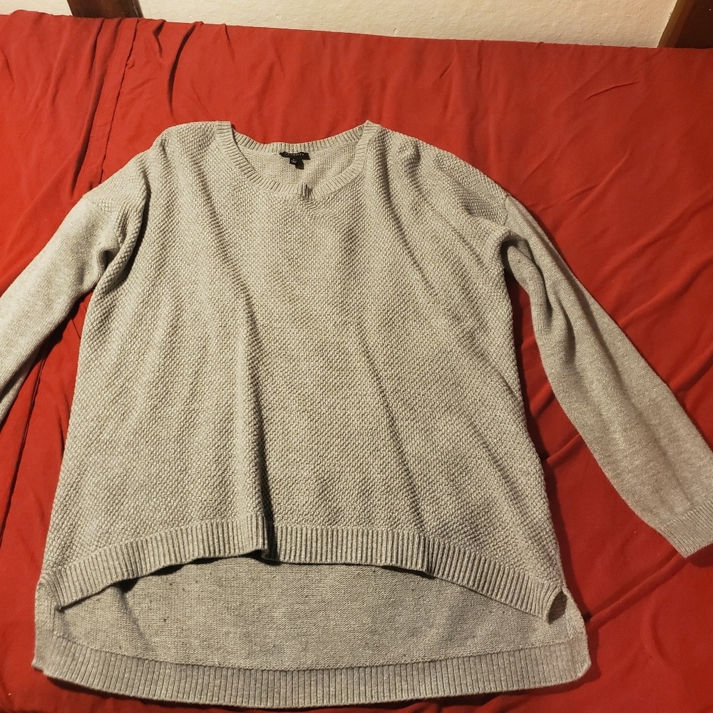 Oversized Talbots grey sweater